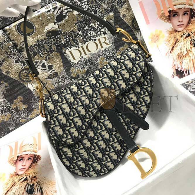 DIOR SADDLE BAG M0446CTZQ_M928 (25.5cm*20cm*6.5cm)